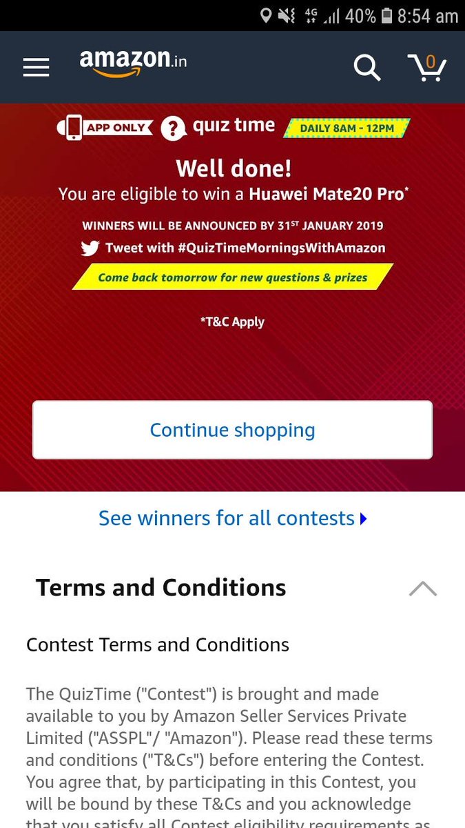 MinzUsha's tweet photo. #QuizTimeMorningsWithAmazon 
@amazonIN @amazon https://t.co/sE0JpoB9bI