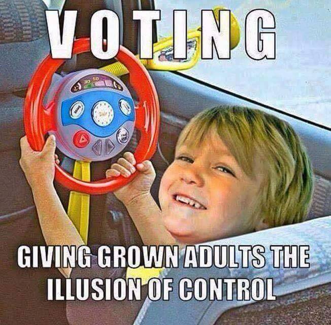 jmb063's tweet photo. @870South @Col_Riddle @realDonaldTrump @BarackObama Neither.
#VacateTheVote
#WeDontNeedThem
#VotingIllusion
#GovernmentIsTheft
#EpicFail
#FalseParadigm
#StopEnablingEvil
#Voluntaryism
#LiveFree https://t.co/WROSvPRAS1