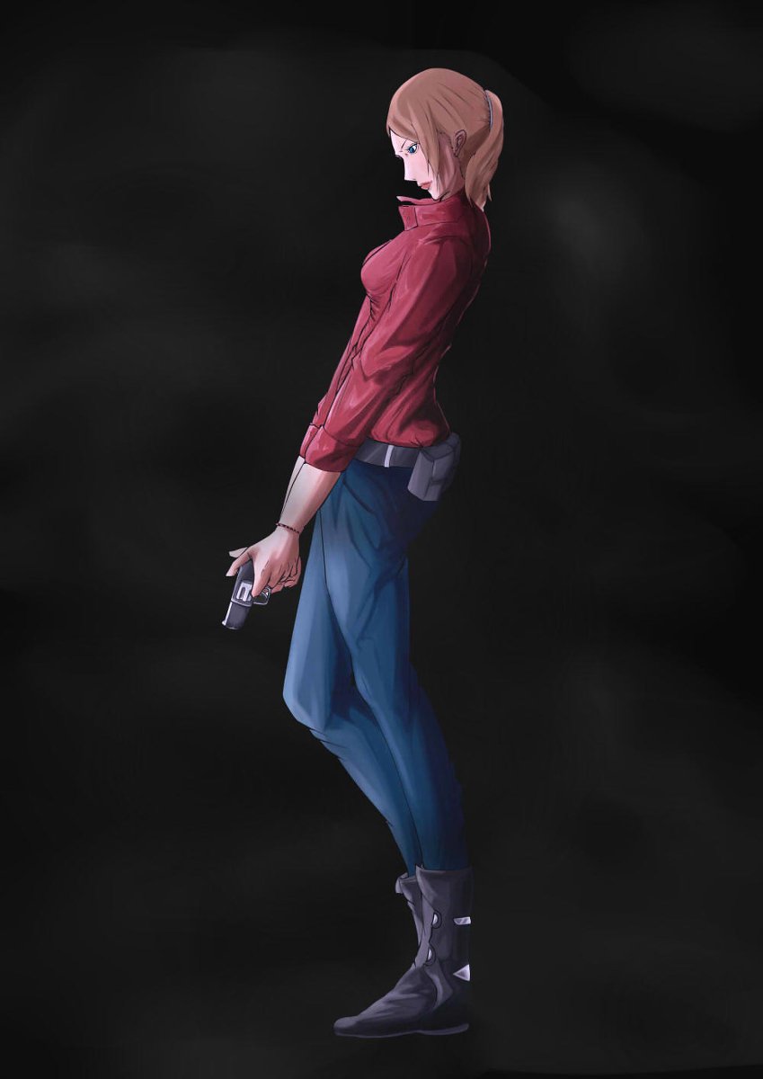 吉田ミツヒロ クレア バイオハザード クレア レッドフィールド ゲーム デジタル絵 T Co Vnhe60tkxu