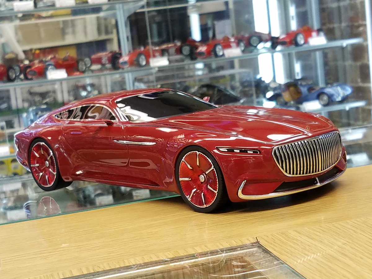 ミニカーショップ ポストホビー新宿店 בטוויטר シュコー新製品 1 18 メルセデス ベンツ マイバッハ ヴィジョン 6 クーペ レッド入荷です 16年アメリカのカリフォルニア州で開催されたペブルビーチ コンクール デレガンスにて発表されたスペシャルevカー