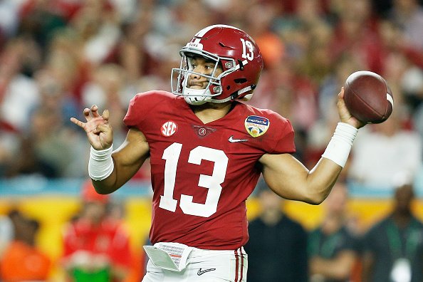Tua Tagovailoa’s 3rd Pass TD gave him 40 on the season, tied with Andre Woodson for the 2nd-most in SEC history. Only Drew Lock (44 last season) has thrown more touchdowns in a single season.