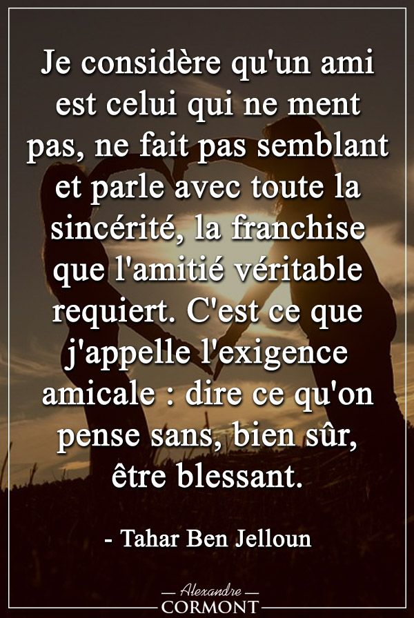 Friendship Quotes :  #citation #citationdujour #proverbe #quote #frenchquote #pensées #phrases #fren... - 
quotesstory.com/good-quotes/fr…