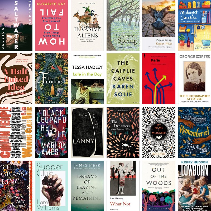 A selection of books being published in 2019