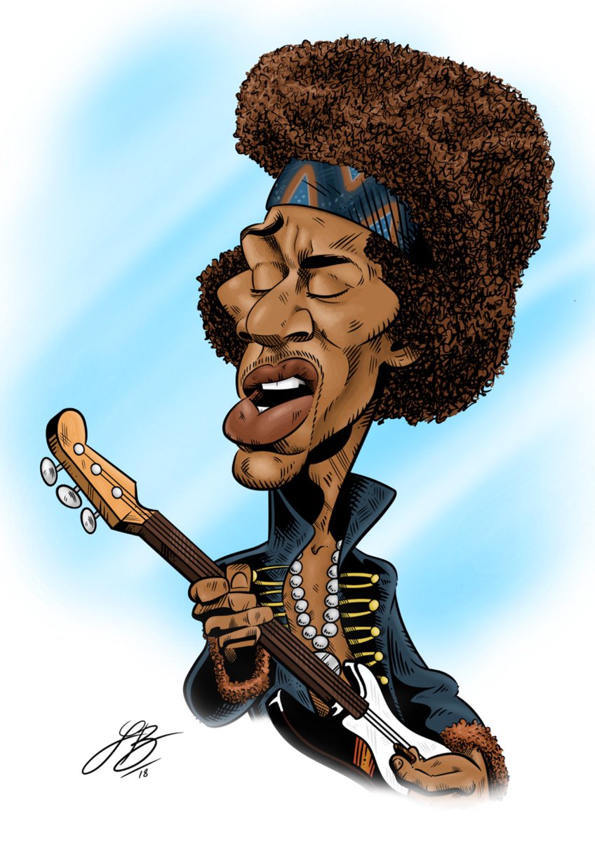 Jimi Hendrix. 