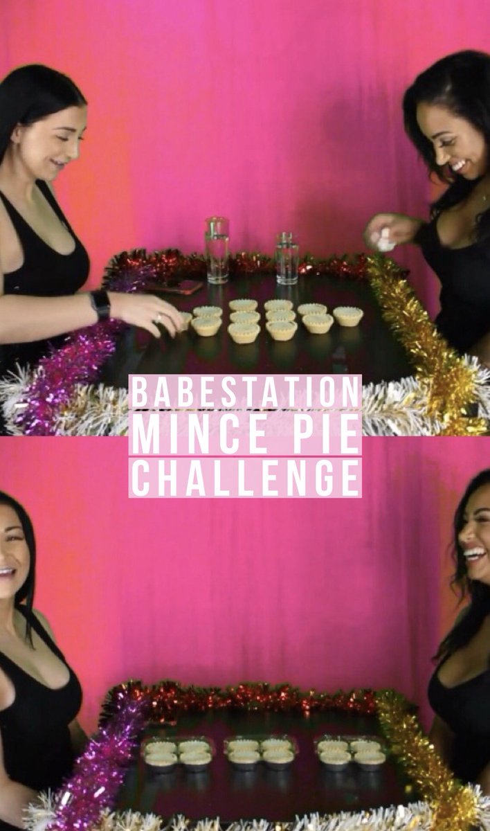 🥧 #MincePie Challenge! Who Can Eat The Most
😋 @AnnieMaeBS Goes Head to Head With @Xx_Tanya_xX 
👀 Head Over to Our #Instagram TV Channel To See Who  Wins
📲https://t.co/1lTlVIas3A https://t.co/V59bTwKiSD