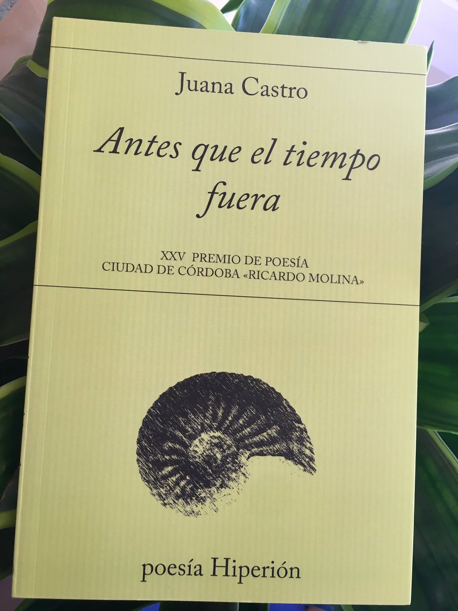 #PoesíaSobreHojasDeHierba “Náufraga es alguien encallada de pronto en la prehistoria. Sin casa, sin espejo, sin zapatos”. #JuanaCastro. Antes que el tiempo fuera, 2018. <a href="/Hiperioneditor1/">Hiperioneditorial</a>