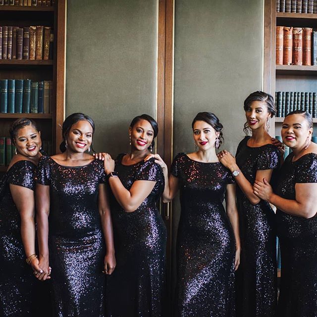 munaluchiBride's tweet photo. Gorgeous bridesmaids and dresses! #Munaluchibridal #munaluchibride .
..
#Repost @chichiarilove
・・・
feels so good to have your best girls around on your day!
#squad #regalrobinsons2018 
Planner &amp; Designer: @viceventsnyc 
Ceremony Venue: @marquandchape… https://t.co/Ox9zl4O57b https://t.co/cKlim9j18H