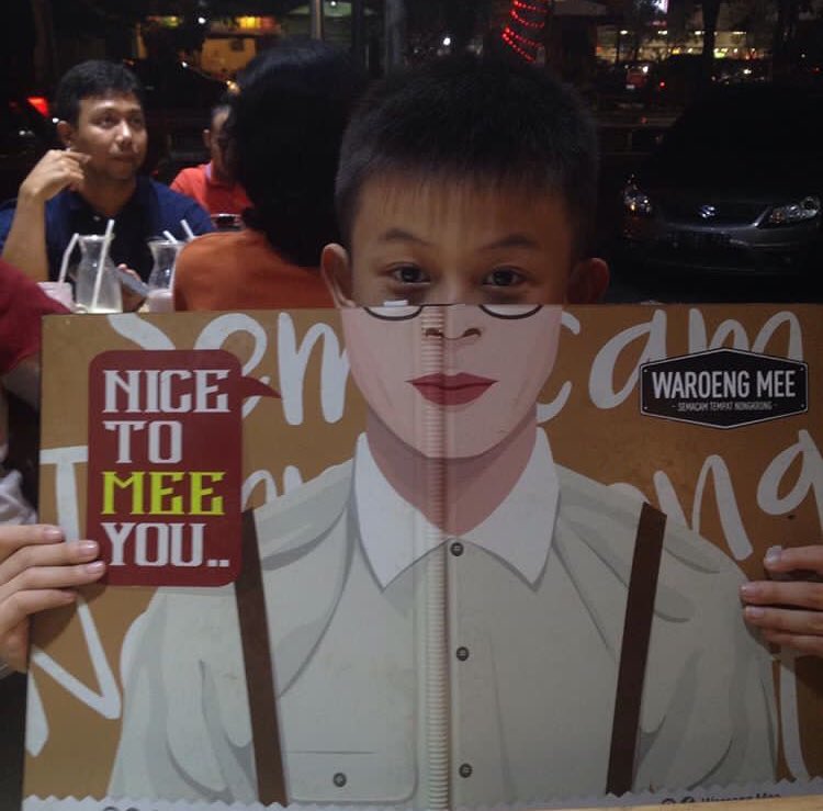 Nice to mee you. Happy holiday Bro/Sis 
#waroengmee