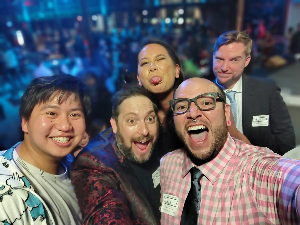 Ceddonis's tweet image. #GamersGala @honeychild1229 #onstage #werunthismother #HappyBirthday @ESA_OC