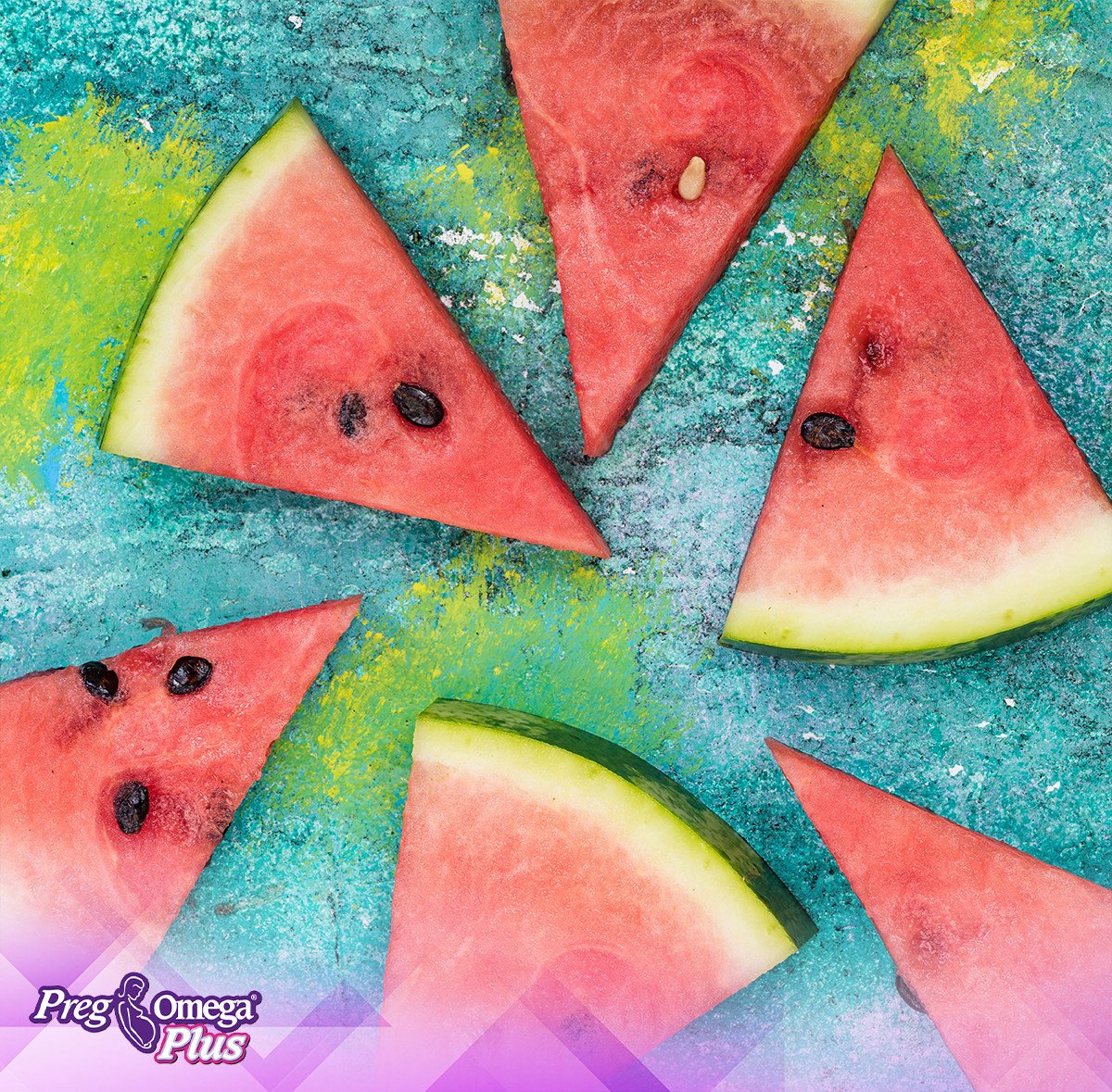 The high water and sugar content of watermelon can help to relieve nausea caused by morning sickness! #didyouknow