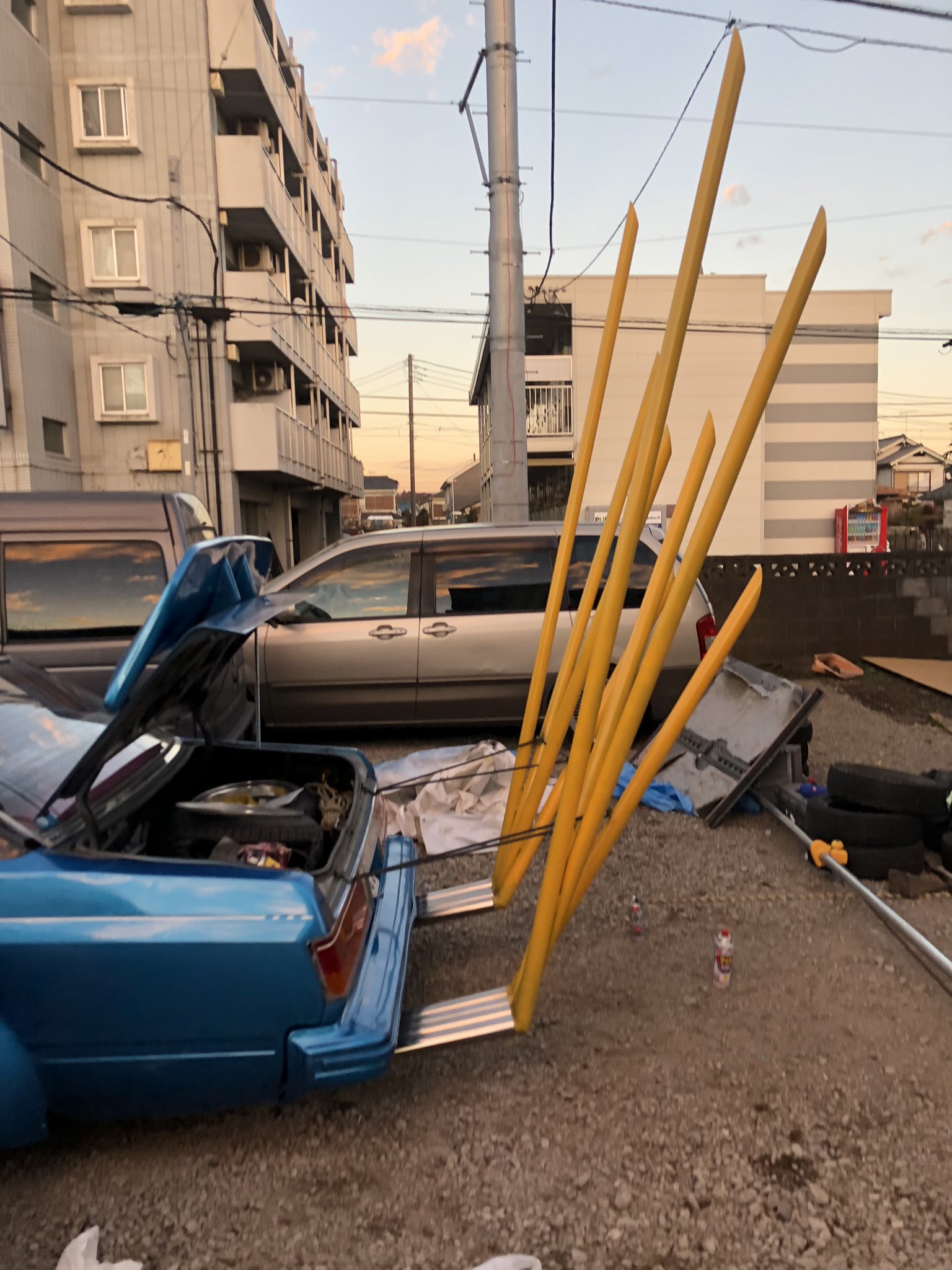 送料込】 竹槍マフラー 1m 50.8π用竹槍竹ヤリマフラー - マフラー 送料込】 竹槍マフラー 1m 50.8π用竹槍竹ヤリマフラー - マフラー
