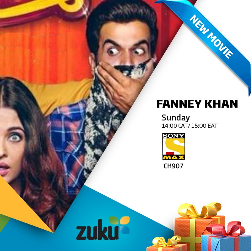 Fanney Khan – New Movie Sunday at 16:00 CAT /15:00 EAT on Sony Max channel Fanney Khan is inspired by the 2000 Dutch film, Everybody's Famous. With a dream in his eyes and a tune in his heart