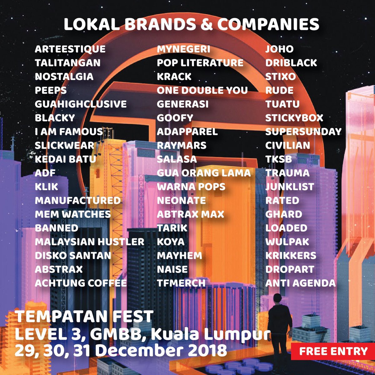 salasa_co's tweet photo. day two of @tempatanfest at GMBB, Jalan Pudu. guess what? further markdown on all of our products! 
Thread; https://t.co/TmCE9pYXvC
