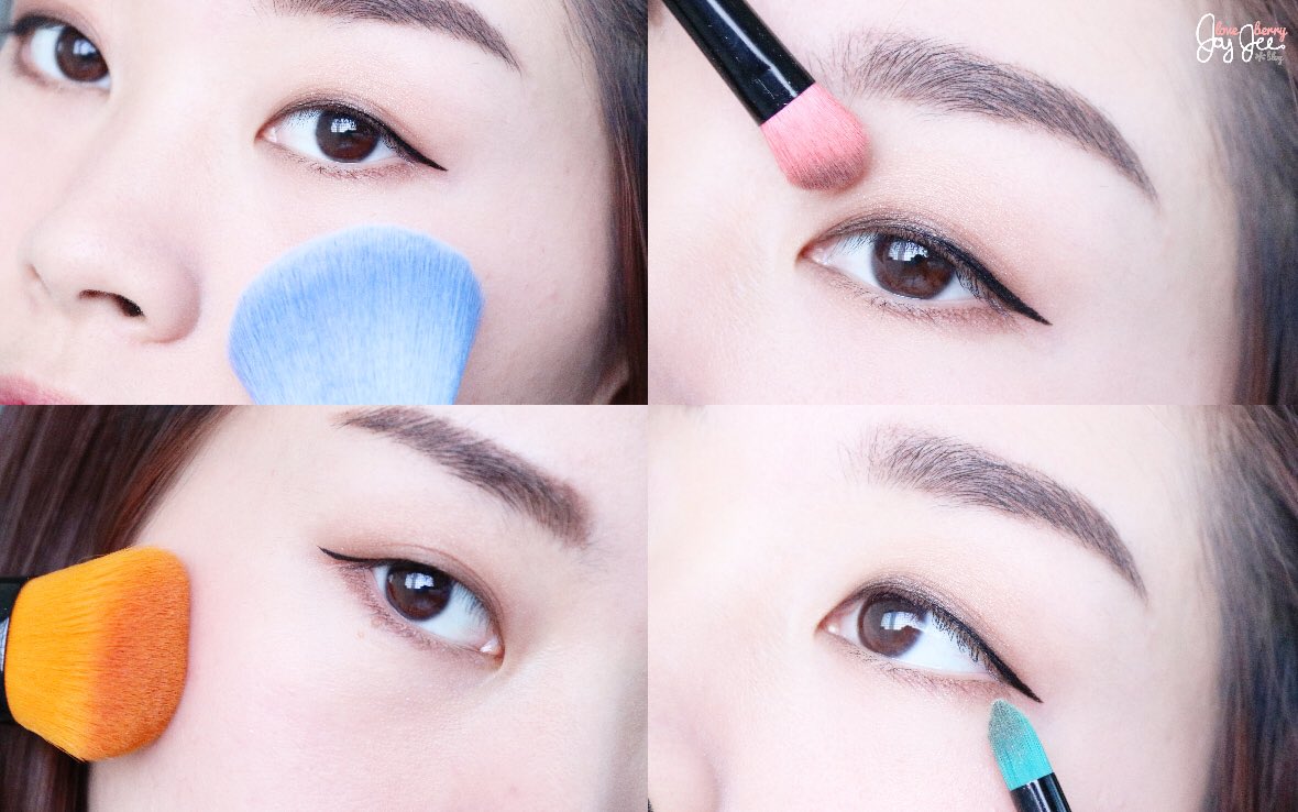 joyjeeloveberry's tweet photo. บอกเลยว่าแปรงที่มีอยู่ไม่เคยพอ Code Brushes Candy เซ็ตแปรงใหม่ล่าสุด ราคาเบาๆ 499 บาทได้แปรงนุ่มๆ ถึง 7 แท่ง สีน่ารักม๊ากกกก แถมขนนุ่มเกินราคา 
#แปรงแคนดี้ #CODECosmetics #CODEBrushesCandySet https://t.co/KEU9FmZWES