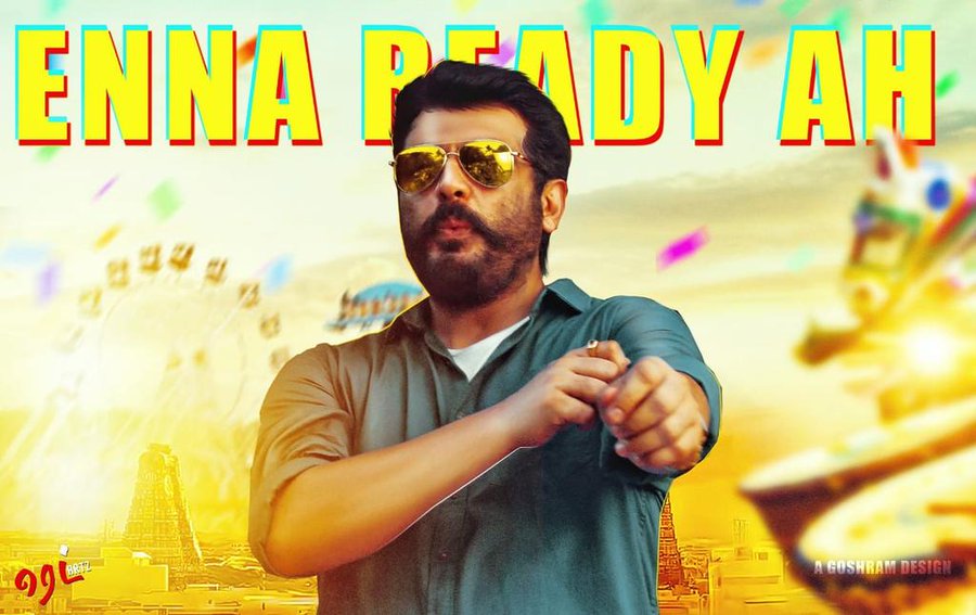vigneshJP's tweet image. #PartyWithViswasamTrailer