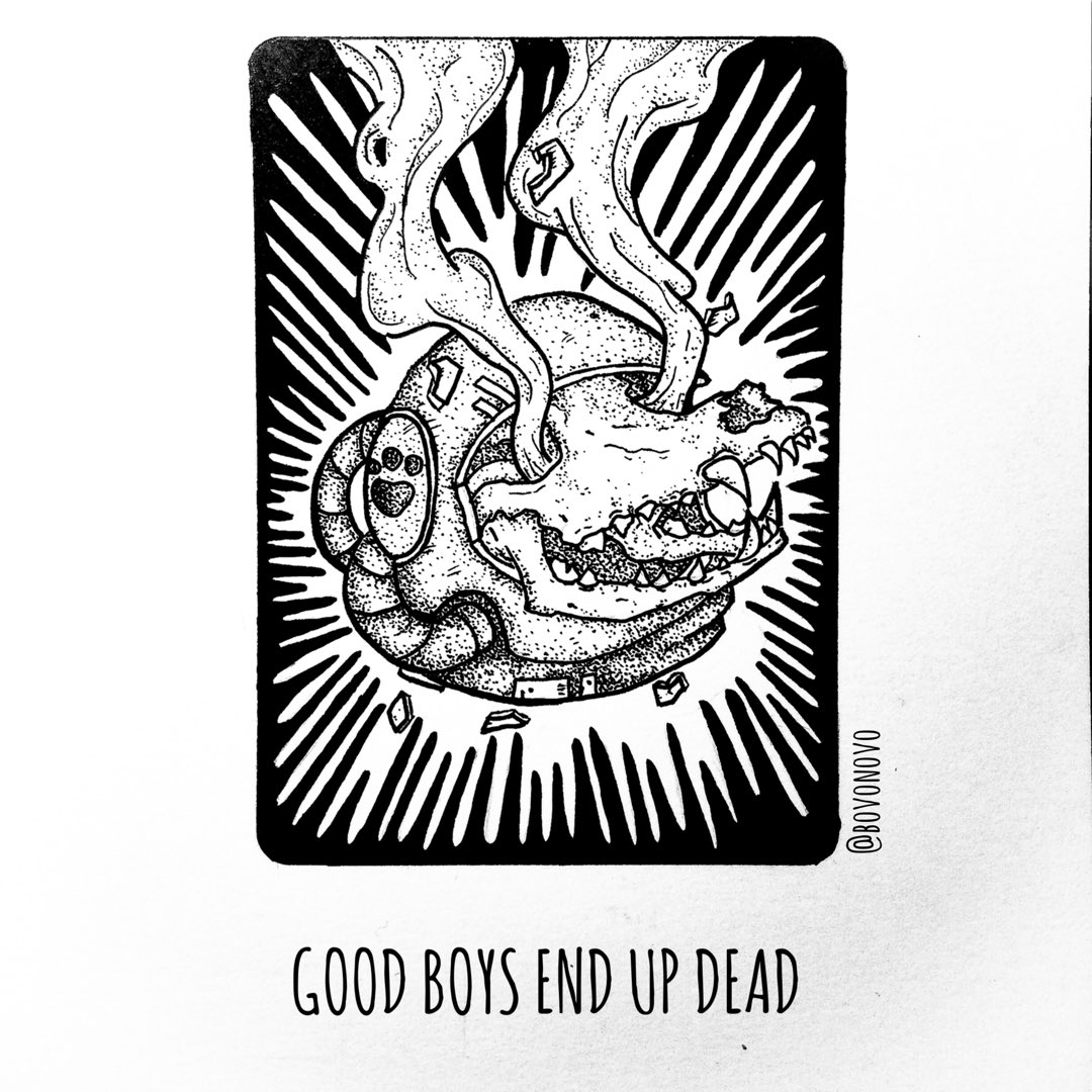 bovonovo's tweet photo. 🐕
#illustration #sketchbook #sketching #artwork #traditionalart #tattooideas #handdrawn #inkdrawing #penandink #blackpen #inkonpaper #penwork #fineliner #linedrawing #lineart #blackwork #finelinework #stipple #stippling #dotwork #ink #lowbrow #outsideart #darkart https://t.co/Vy1MwZxcn2