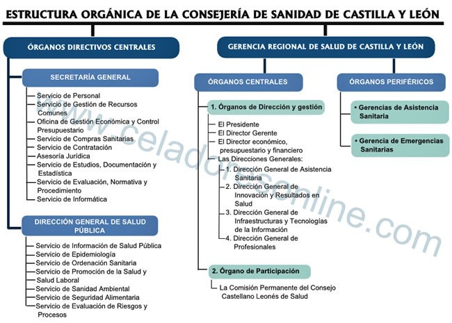 Organigrama Actualizado de la Consejería de Sanidad de Castilla y León... DvpqOeuW0AANGc6