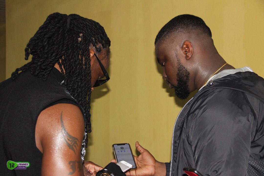 realstreetbeatz's tweet photo. It’s was a great link up with @AdmiralT971 . Big up @Stonebwoy for this amazing opportunity... #BhimConcert2018 was one in a million. Different settings same Flame next year. 🔥🔥🔥🔥 https://t.co/3hzeNQ8nnA