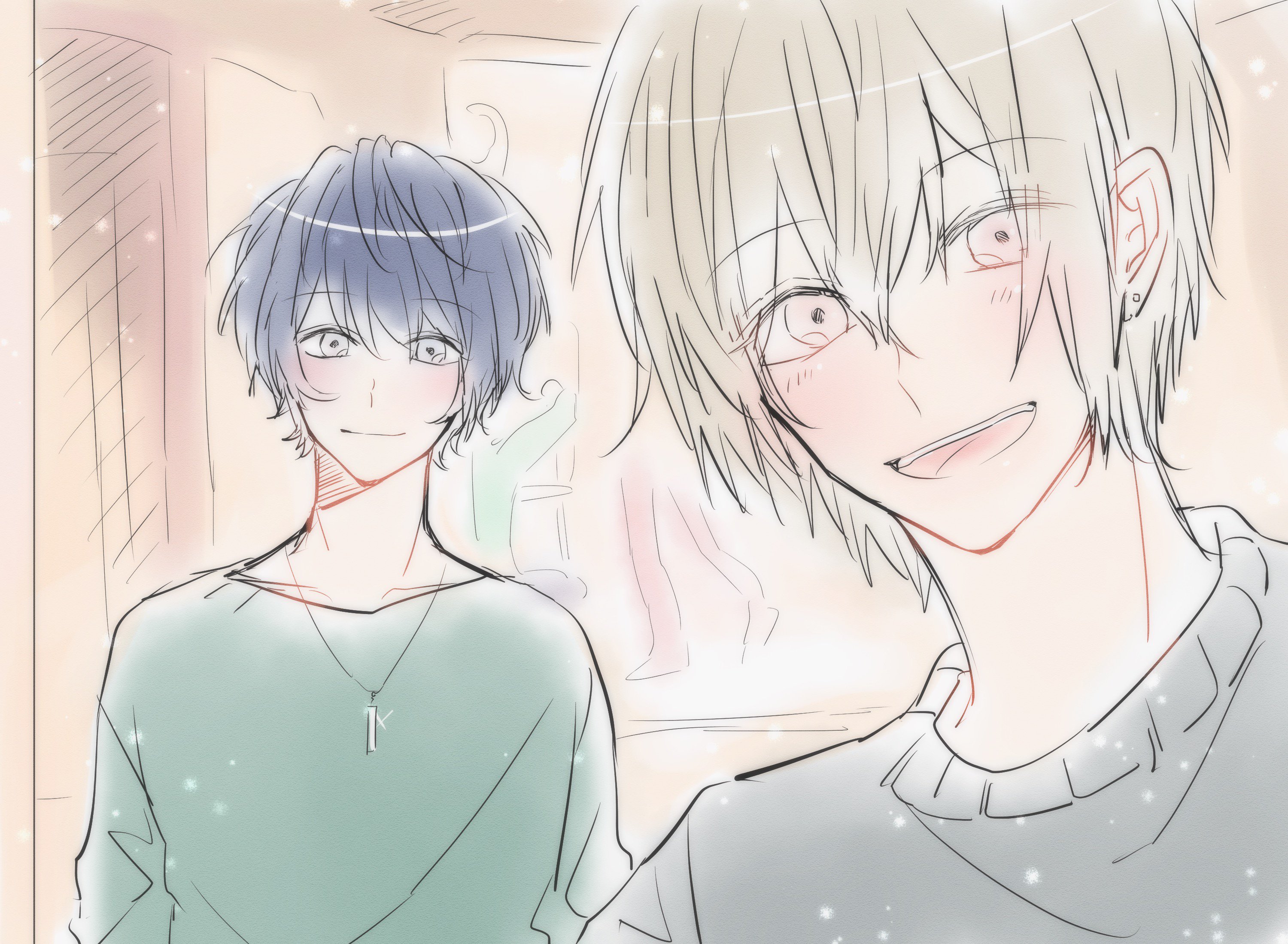 Ra Ch お帰りなさい お仕事お疲れ様です お題から お仕事頑張れイラストは時間的に無理だったんで お疲れ様イラストで 帰ったらみんなで鍋パしてるっていう設定 お仕事の方お疲れ様でした T Co 5smlssekfe Twitter