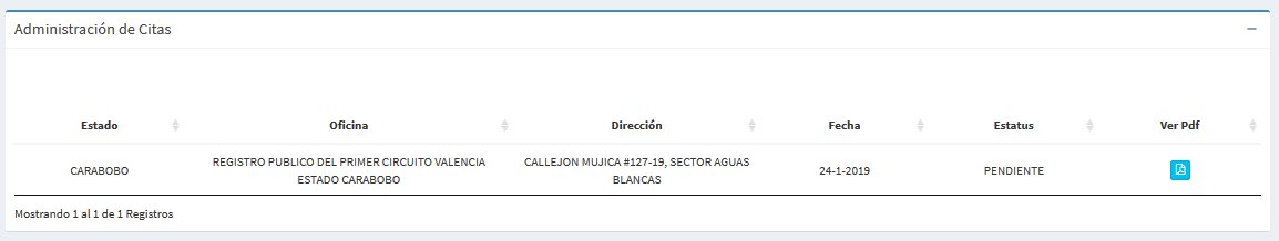 Walder_Martz's tweet photo. Cita exitosa de #Apostilla (4:40am)
Registro de #Carabobo #AguasBlancas #Solicitante (Solo informativo)
#30Dic https://t.co/4p2AkAV30r