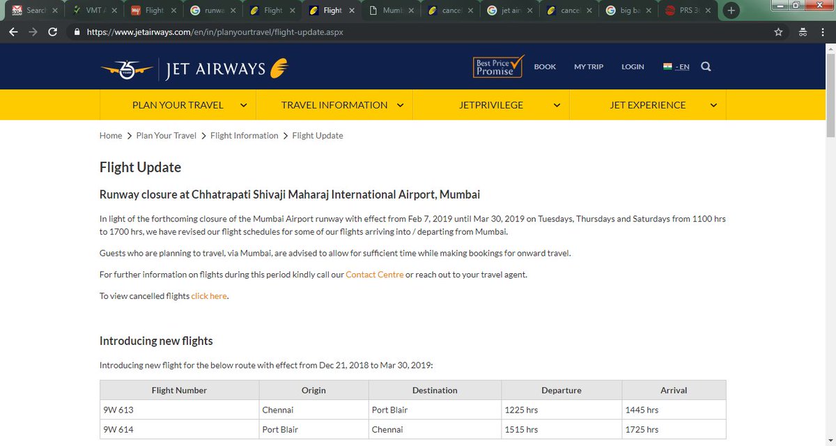 singhvishashank's tweet image. Support Team does not have access to their own website. Neither they have information on closure of Mumbai airport for maintenance. Support asks to hold for a minute, and after 10 minutes calls gets disconnected.
#Failagain #noresponse #Joyofnotflying   

@jetairways