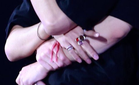 Coz those little touches, those soft touches.. i am in love wih he love they have #vkook  #kookv  #taekook 