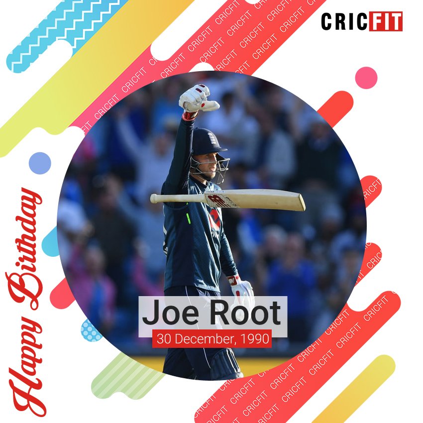 Cricfit Wishes Joe Root a Very Happy Birthday! 