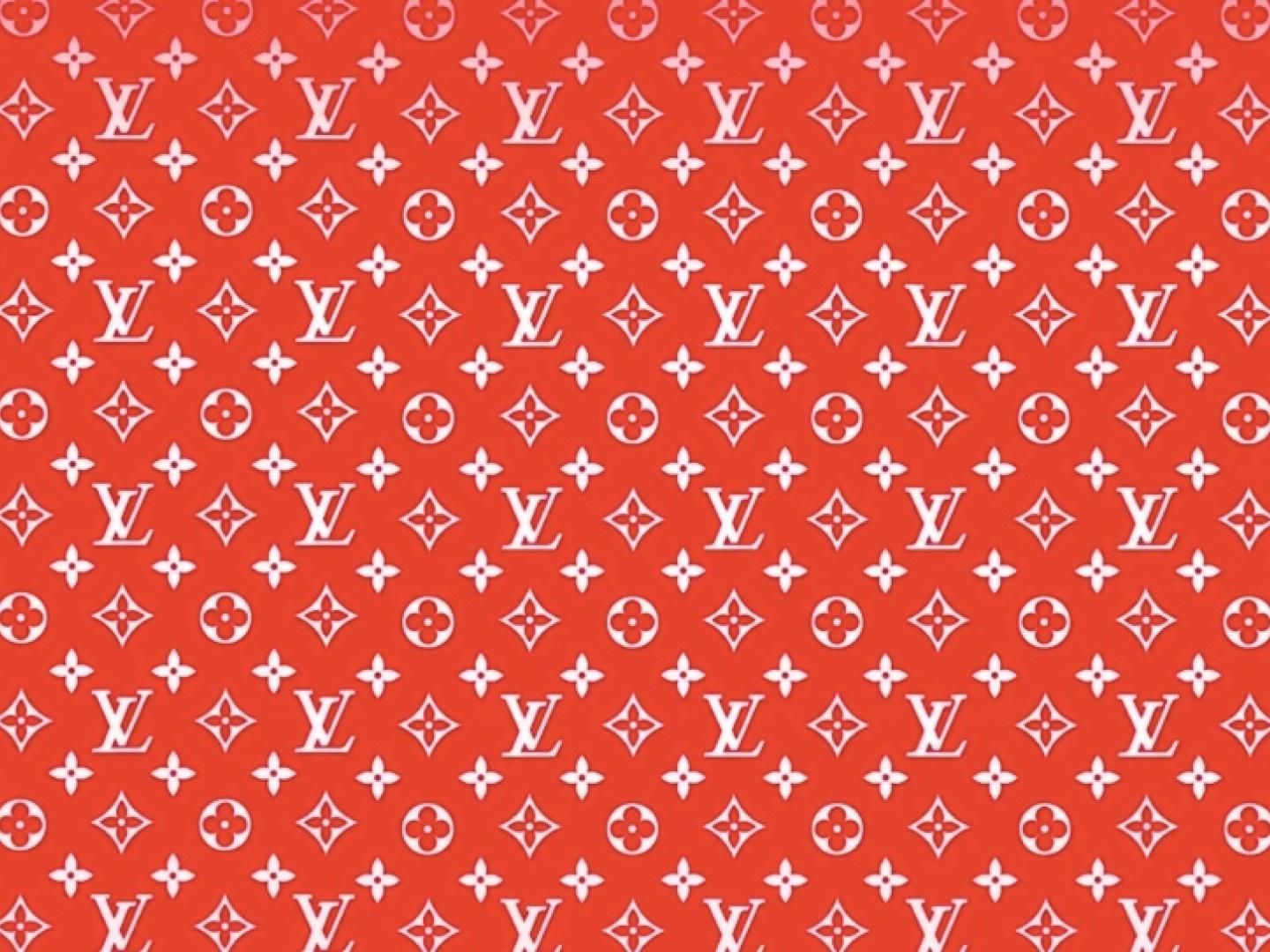 pattern orange louis vuitton background