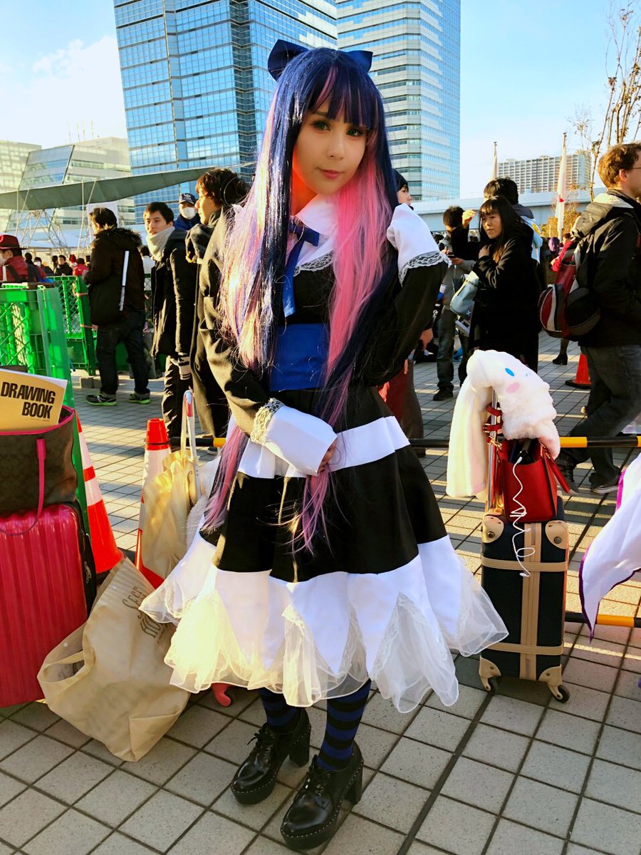 カルラルさん A 0722 23 24 25a 0626 27ｱﾛﾊﾜﾙﾂぐだ ｲﾙﾐ13 ﾄﾚ على تويتر 稀によく見る好きなキャラ かわいいよねー キャラも濃いし パンティー ストッキングwithガーターベルトより アナーキー ストッキング コミケ C95 C95コスプレ 2日目