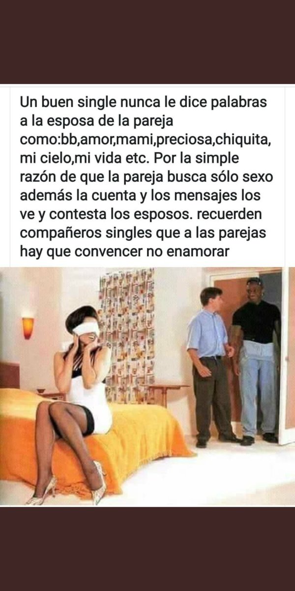 derkstillo's tweet photo. Ahí les hablan singles que todos quieren hablarle asi a mi mujer solo es cojer para que no le hablen así si no serán bloqueados definitivamente https://t.co/d0U6DafgVp
