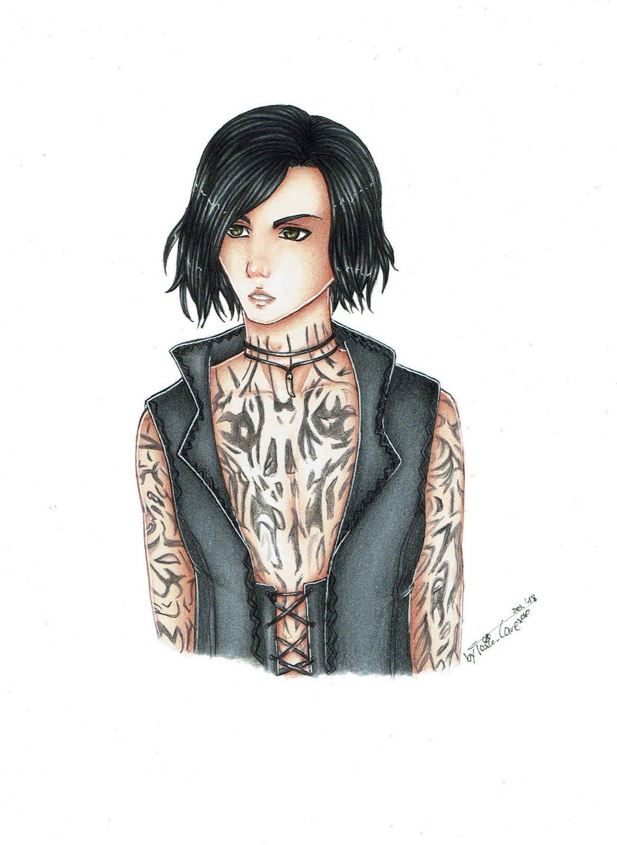 xXToxic_CaveXx's tweet photo. I decided to make an illustration of the sketch I made from V. ๐ I hate my scanner. The colors always look completly different. ๐ญ
#DevilMayCry5 #devilmaycry #dmc5 #dmcv #manga #illustration #v #fanart #capcom #traditionalart #game #videogame #devilmaycryfan https://t.co/zEhnbhw330