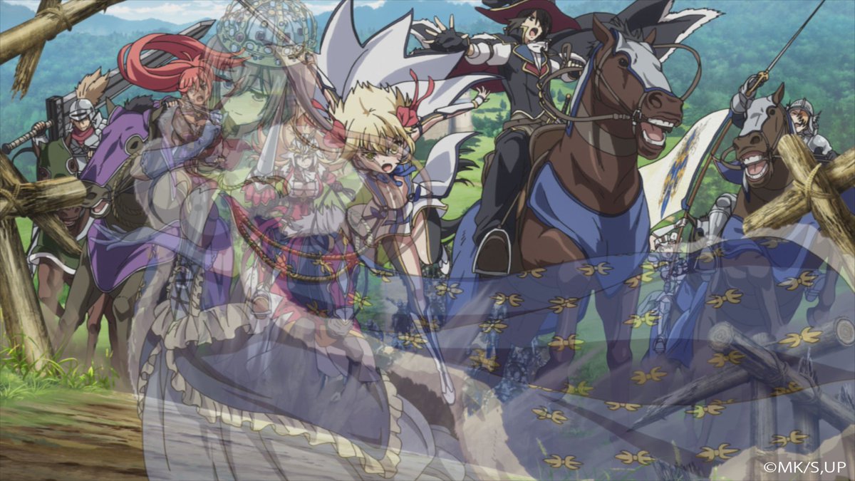 anime_ulysses's tweet photo. 全12話の放送が終了致しました！ご覧頂いた皆様、応援頂いた皆様誠にありがとうございました！
TVアニメは全話終了しましたがジャンヌ達の活躍はBDや原作でもチェック出来ますのでぜひ今一度ご覧下さいませ！
明日も最終話の放送はありますが3カ月間応援ありがとうございました！
#アニメユリシーズ https://t.co/WnVSLG13Rp