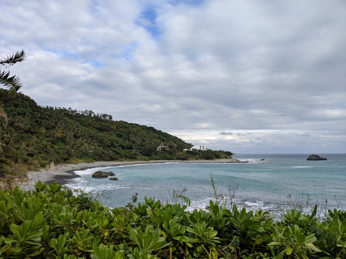 More biking along the coast