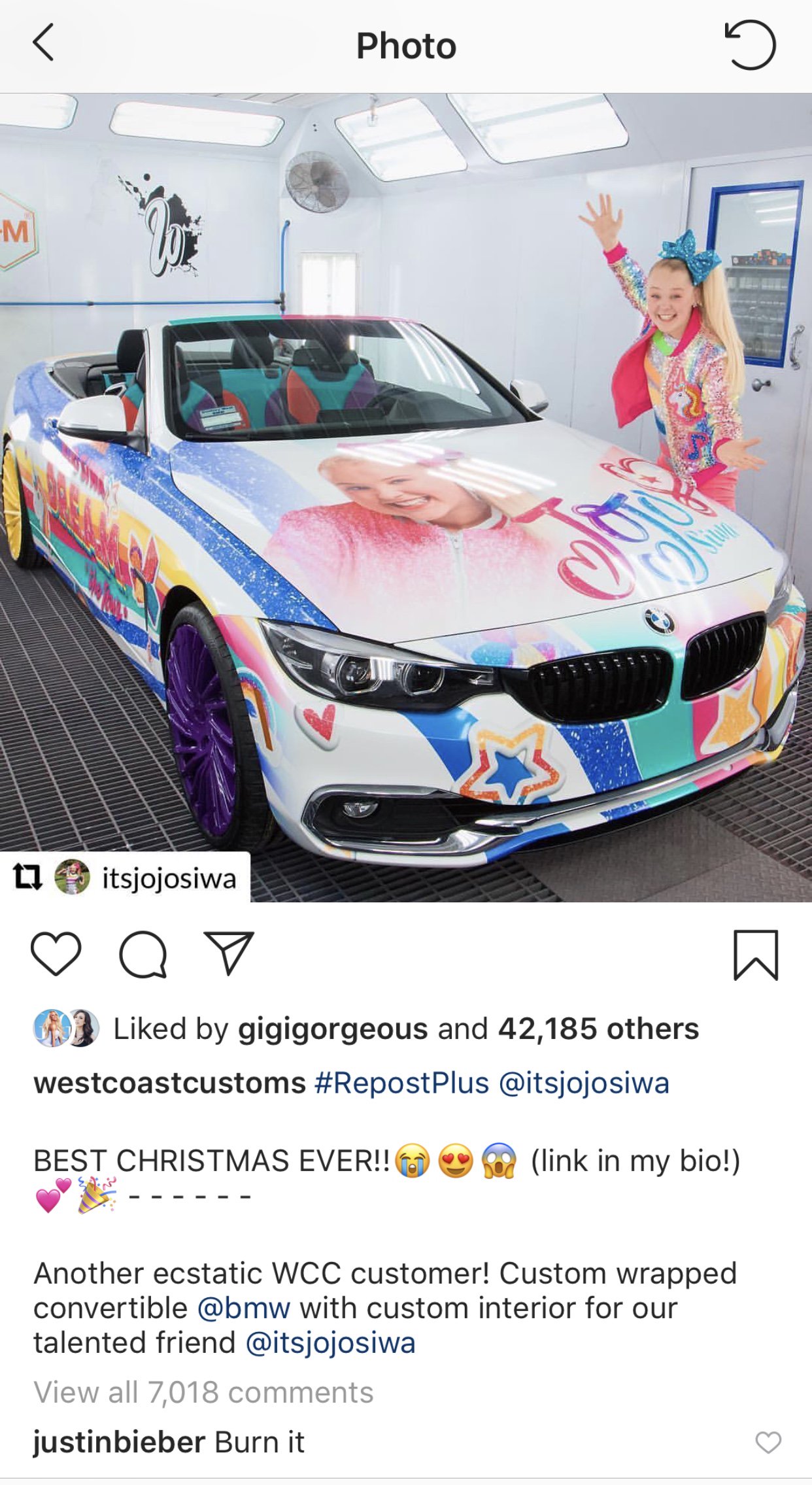 Twitter 上的perez Justin Bieber Has A Message For Teen Star Jojo Siwa Do U Find This Funny Or Rude Or Both T Co Eidgjpnfwd Twitter