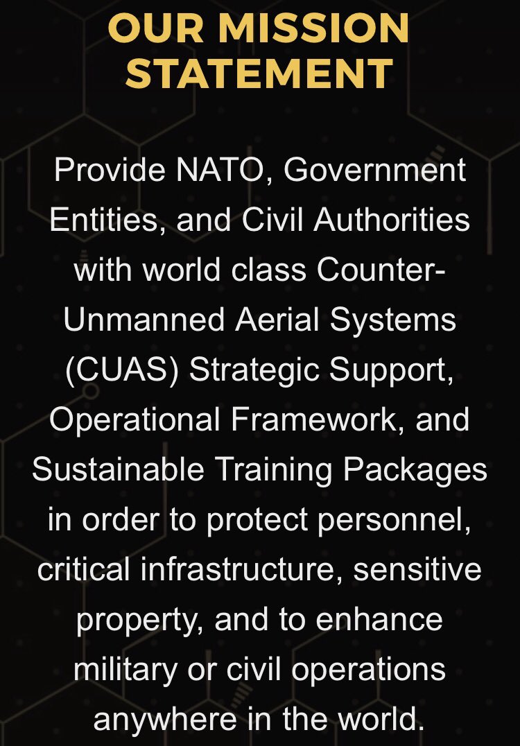 #CEO @Ryan_McCready was interviewed this morning on @bbcradio4 about #CUAS;Bird of Prey solution and his experiences <a href="/Kabulairport/">Kabul Airport</a> @NATOscr. He stated that “A holistic multilayered modular approach to #counterdrone is fundamental and that there is no Silver Bullet”<a href="/PSNIAirSupport/">PSNI Air Support</a>