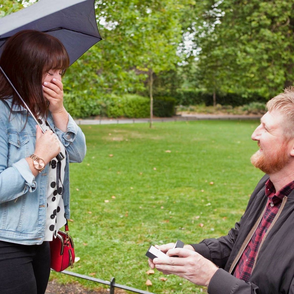 JadeBollam's tweet photo. @SundayBrunchC4 my favourite moment of 2018 was when we got engaged. Dave proposed after 7 years together in Dublin ❤️ https://t.co/51rmkCR1E2