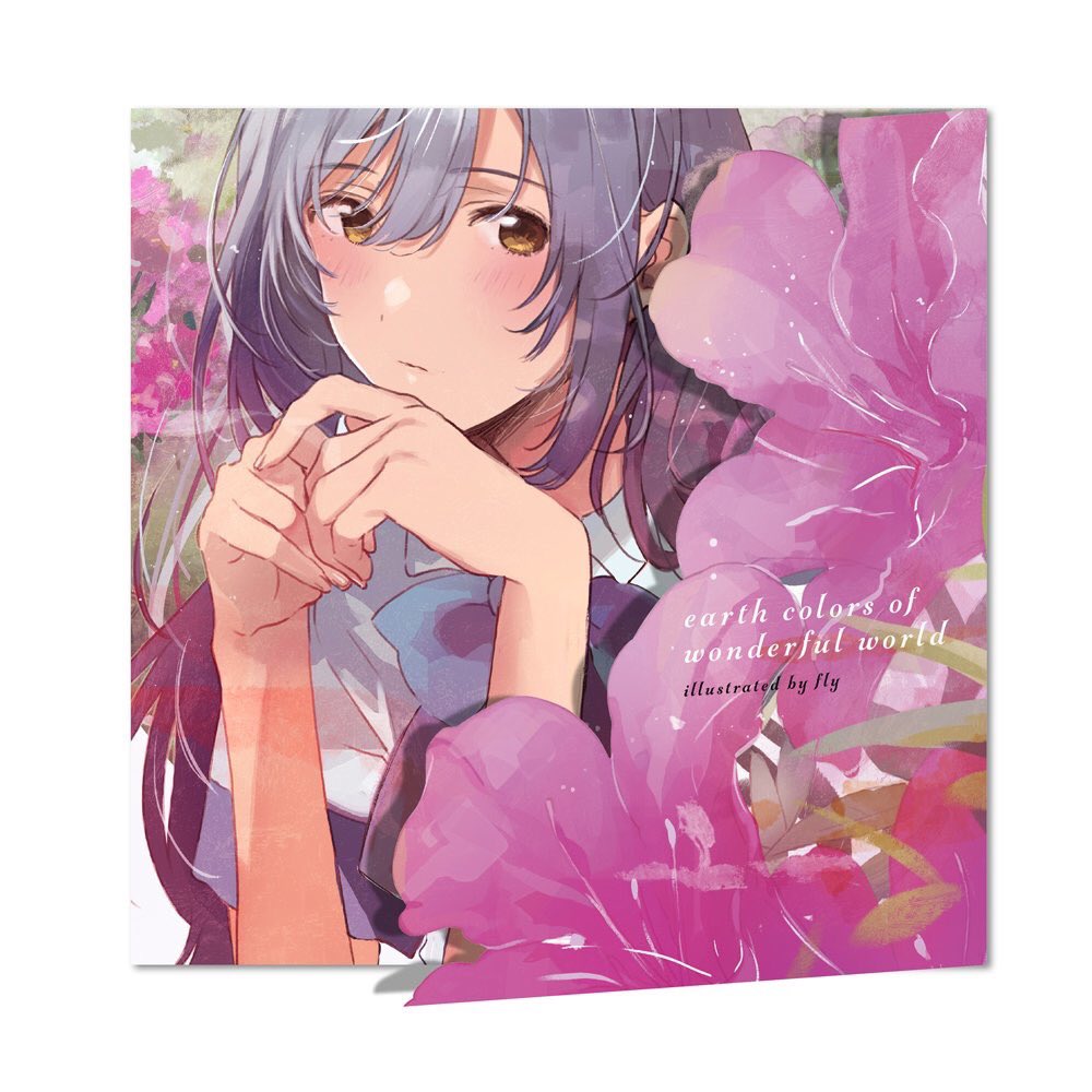 フライ 『はなあらし』 極厚アクリル 初個展 Marguerite イラスト フライ初個展「Marguerite」開催レポート | pixiv WAEN GALLERY