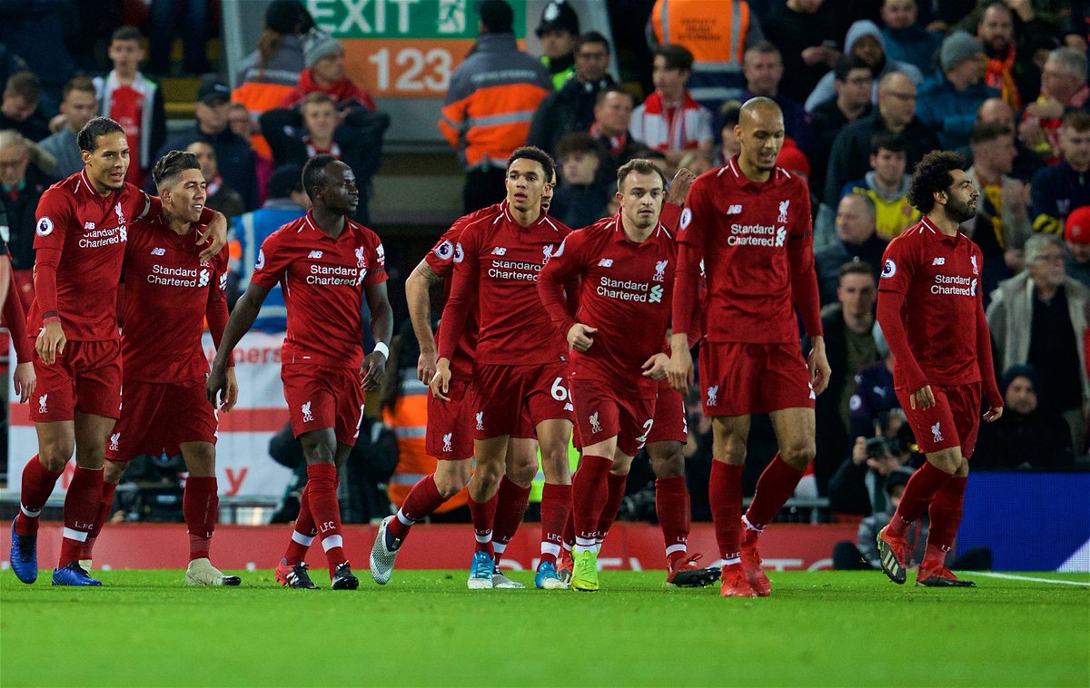 Fantastic character again from the lads last night! Great way to end 2018! #WeAreLiverpool π₯
