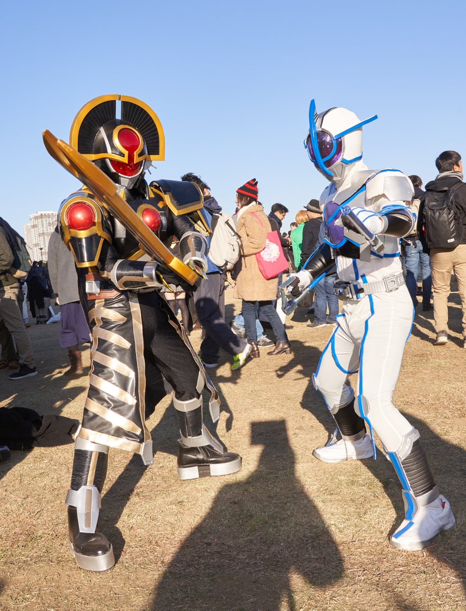 ナの V Twitter 18 12 30 コミケ95 2日目 ファイズ カイザ デルタ Vs オーガ サイガ 仮面ライダー555 撮影 掲載許可ありがとうございました C95コスプレ