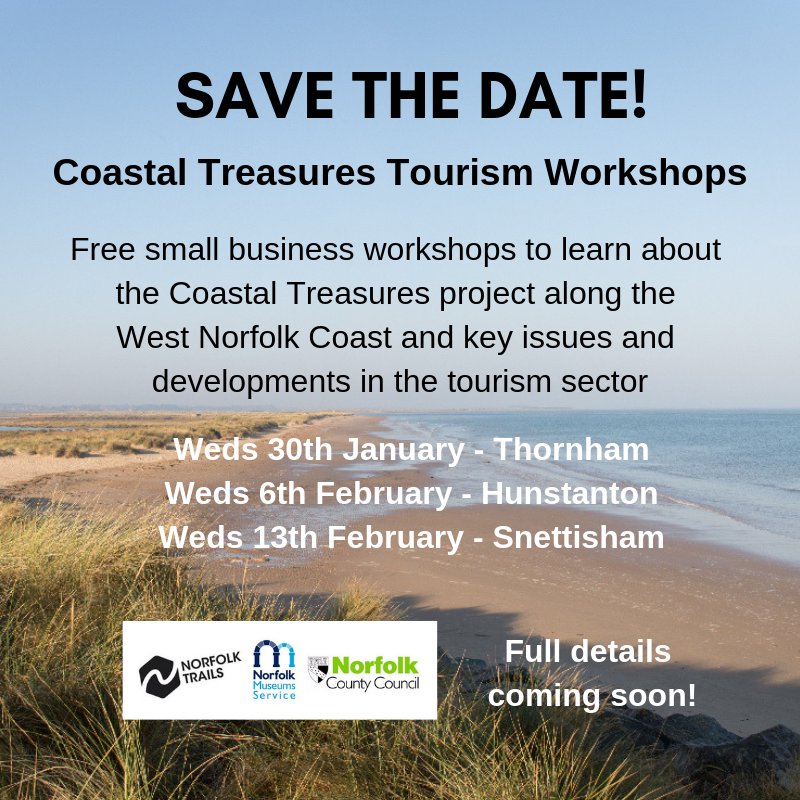 #HUNSTANTON #TUBEMAP! 
Welcome to the #CoastalTreasures project. A #collaboration between #NorfolkTrails and @Lynn_Museum delivering 15 new #heritage based #walk & #cycling routes. If you're a #localbusiness #saveadate to join us on our #businessworkshop hosted by @SocialRoutes