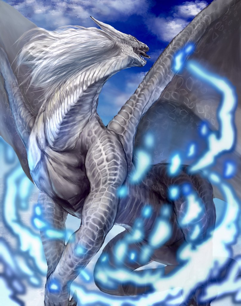 伝説のドラゴン 絵描きさんと繋がりたい デジタルイラスト ロブジャのイラスト
