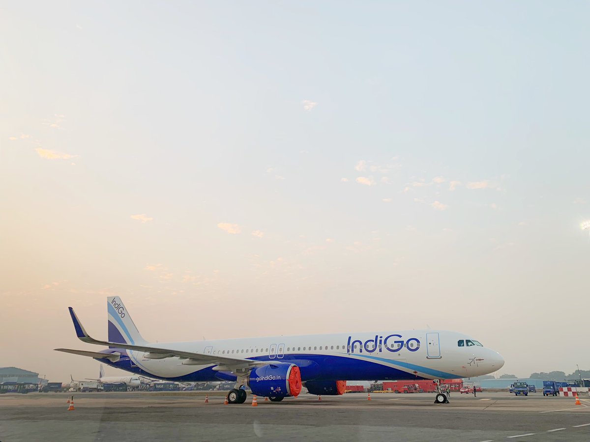 gauravpurav's tweet photo. #SmilestoneA321 #a321neo @IndiGo6E https://t.co/uqQl6FFobI