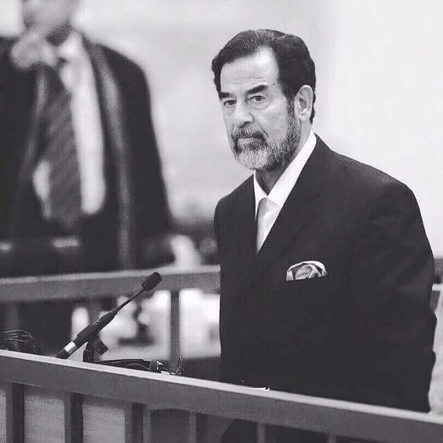 في مثل هاذ اليوم 30/12/2006تم اعدام صقر العرب صدام حسين __(المــهـيــب)🍂