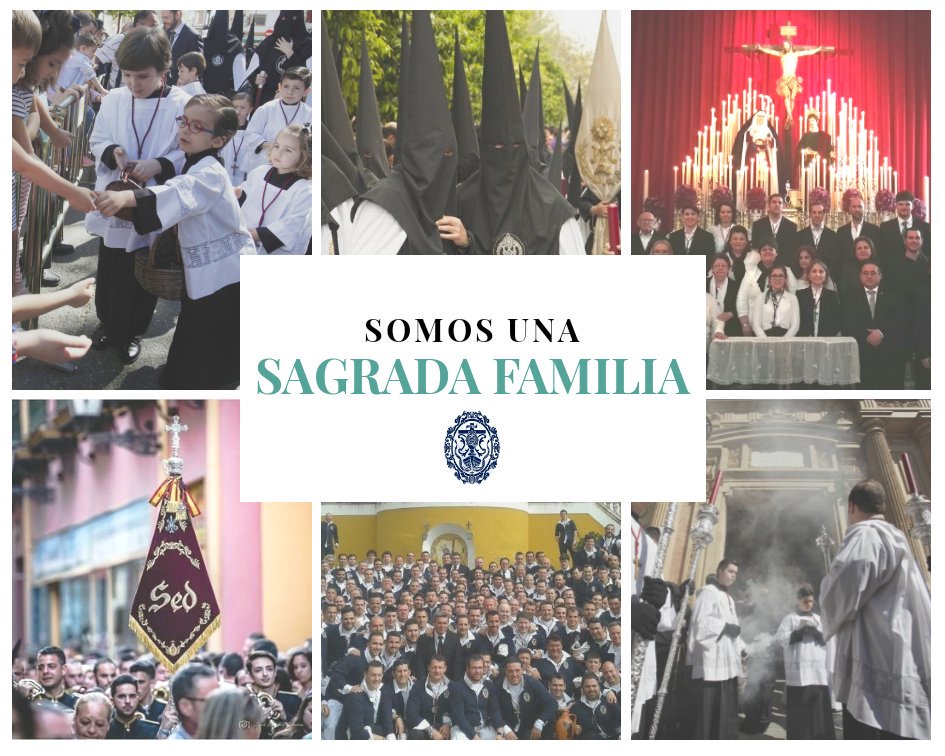 HERMANOS | Somos jóvenes, pero sabios; voces, música y melodía. Somos penitencia; somos alegría. Somos la unión de un barrio que llena de luz a Sevilla... En la #HdadNervión somos una #SagradaFamilia.