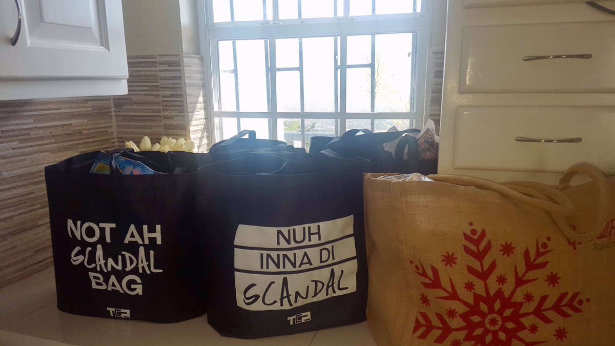EleciasFaith's tweet photo. Just because “Mi nuh inna di scandal” and don’t tolerate “Not a scandal bag”. Get them from https://t.co/m1eckmPcNF. #BuyJamaican #SupportThePlasticBan #GetProactive #JamaicaGoesPlasticLess @HalsallDoug @annmarievazja @julietcuthbert @Petchary @suezeecue https://t.co/rsx5FbKXFb