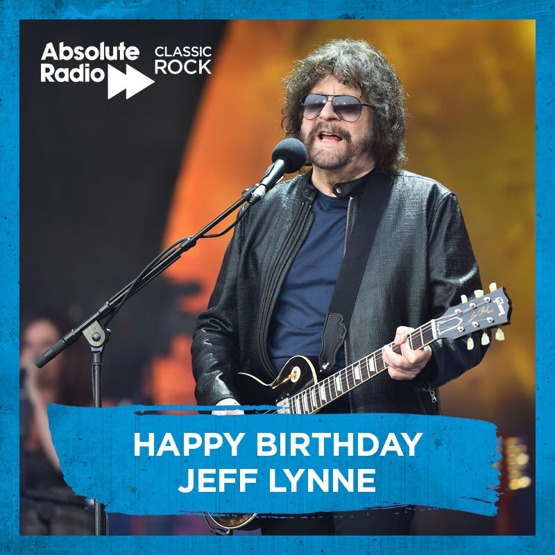 Happy birthday to Jeff Lynne! The man is 71 years young and still rocking our socks off! 
