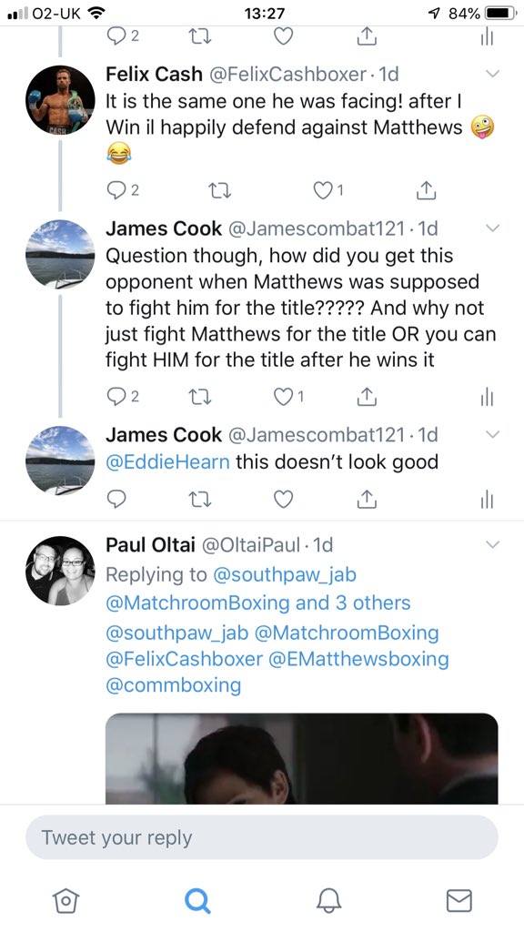 Jamescombat121's tweet photo. @MatchroomBoxing @Ted_MRFISHER_ @Lawrence_tko @FelixCashboxer @1jakeball @craiglrichards @TheO2 Can we get a reply to this @EddieHearn it’s an utter joke @EMatthewsboxing should be fighting for this title!!!!! https://t.co/WXtSw5Ax7u