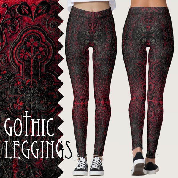 MooseDisco's tweet photo. MASSIVE 40% OFF leggings until 30/12/2018 Ruby Red Romantic Weathered Gothic Crosses Pattern Leggings https://t.co/bw4W3Jrh1f via @zazzle #goth #gothic #gothgoth #tradgoth #gothgirl #mydesign https://t.co/QMLuVC0ubH