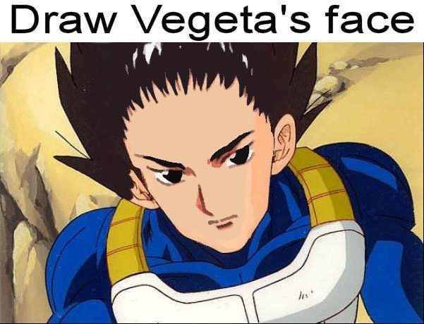 theOPMeats's tweet photo. @SSGPrinceVegeta Wufeigeta.

#DrawVegeta https://t.co/gouuYkwjms