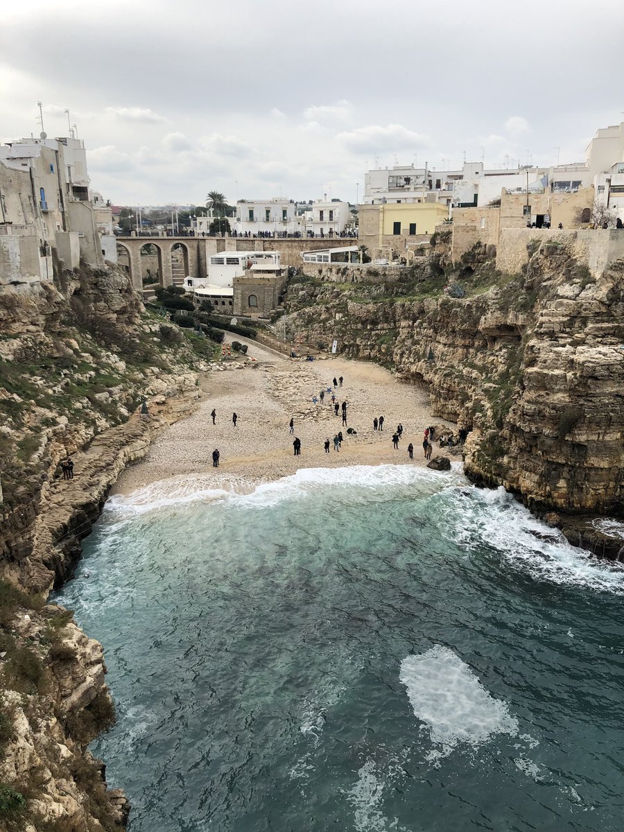 Lswitch's tweet image. Polignano, a little treasure. Breathless #Puglia. ❤️